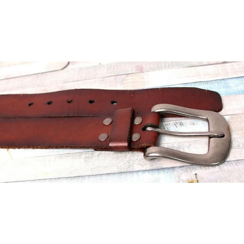 Lucky Brand BROWN GENUINE LEATHER 1 5/8